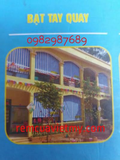 Bạt che nắng mưa tay quay