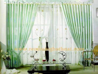Rèm vải phòng khách MT11
