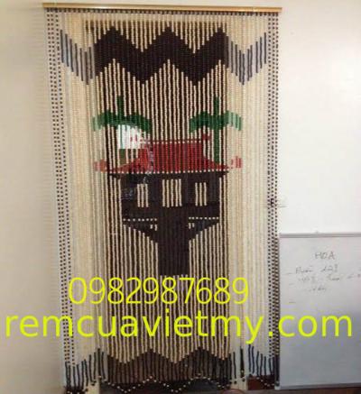 Rèm hạt gỗ bồ đề AH04