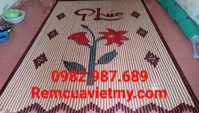 Rèm hạt gỗ hạt gỗ hoa loa kèn A1 tại Hà Nội. Lh: 0982987689