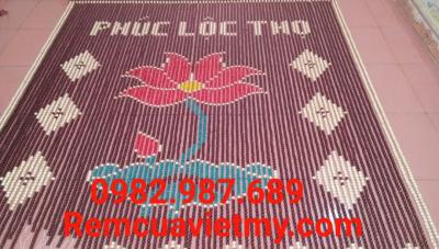 Rèm hạt gỗ hoa sen, phúc lộc thọ H2 tại Hà Nội. Lh: 0982987689