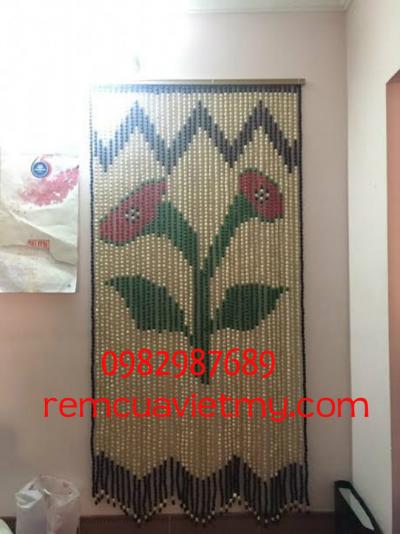 Rèm hạt gỗ ND006