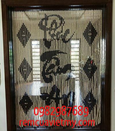 Rèm hạt gỗ Phúc Tâm An