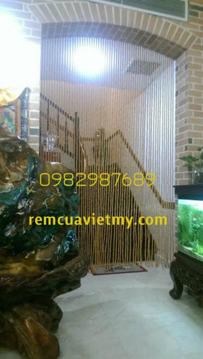 Rèm hạt gỗ Pơ Mu 05