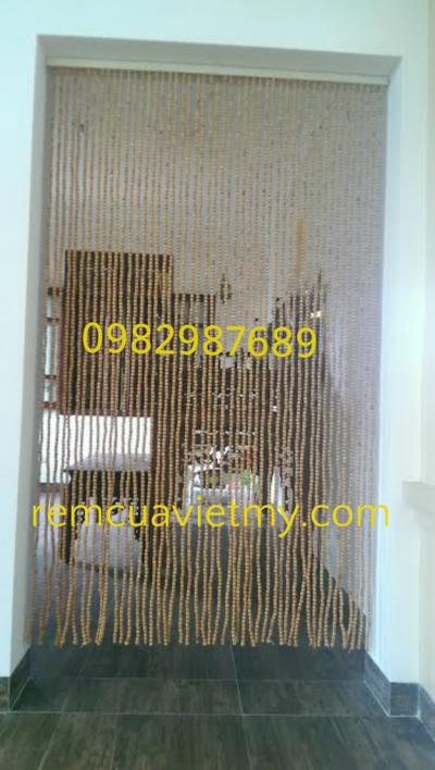 Rèm hạt gỗ Pơ Mu 06