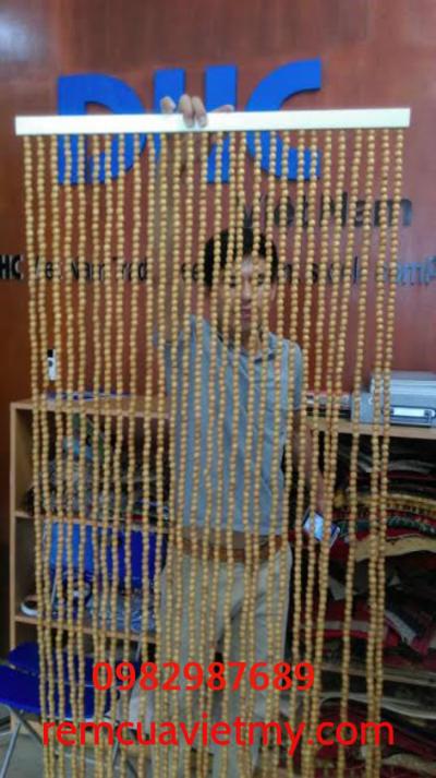 Rèm hạt gỗ Pơ mu 2