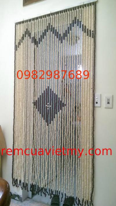 Rèm hạt gỗ quả trám kt 01