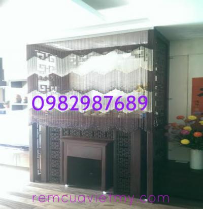 Rèm hạt nhựa cho  phòng thờ
