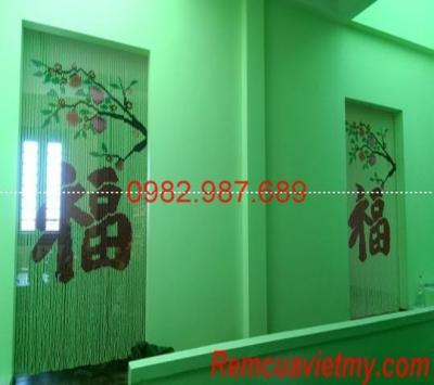 Rèm Hạt Nhựa Kết Tranh Song Phúc