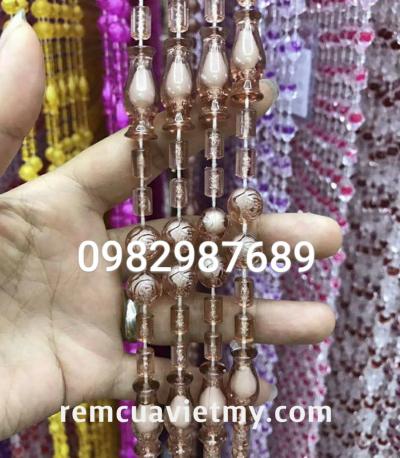 Rèm hạt nhựa lộc bình 01