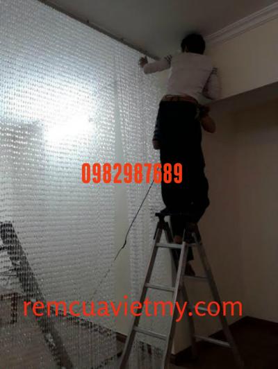Rèm hạt nhựa  ngọc trai