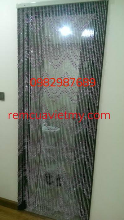 Rèm hạt nhựa nhân tím Gia Phát