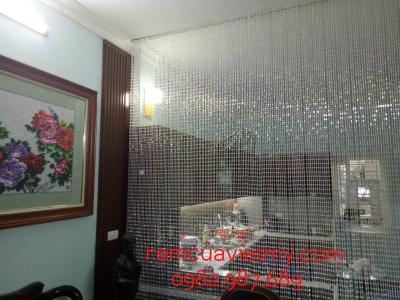 Rèm nhựa pha lê V1