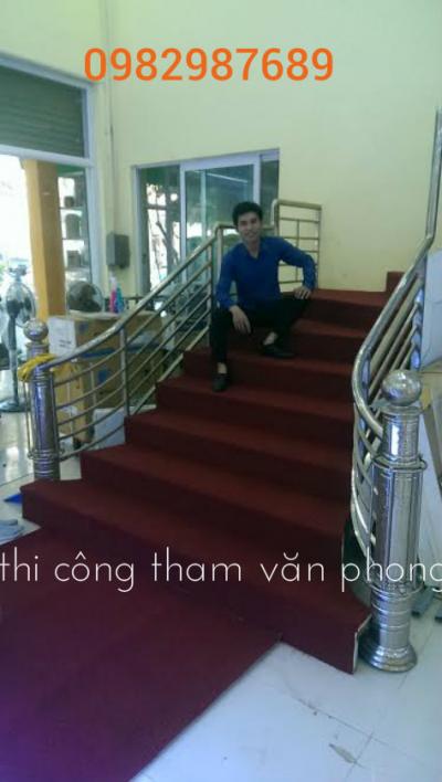 Thảm đỏ  cầu thang st 03