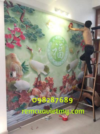 Tranh dán tường điêu khắc NA 36
