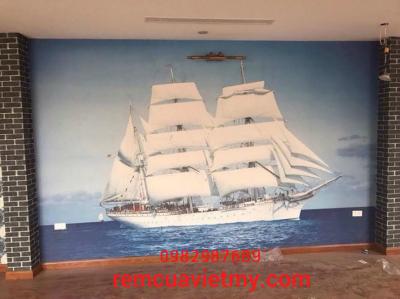 Tranh dán tường phong thủy NB 68